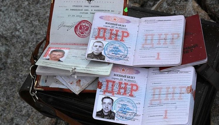 Militants killed near Debaltseve had Russian IDs. PHOTO