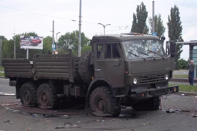 донецк обстрел огонь террористы дружественный