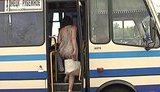 Донецкие маршруточники бунтуют - руководство заставляет возить пассажиров на неисправных автобусах. + ВИДЕО.