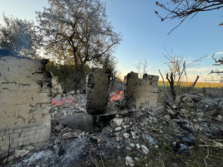Наслідки обстрілів Донеччини