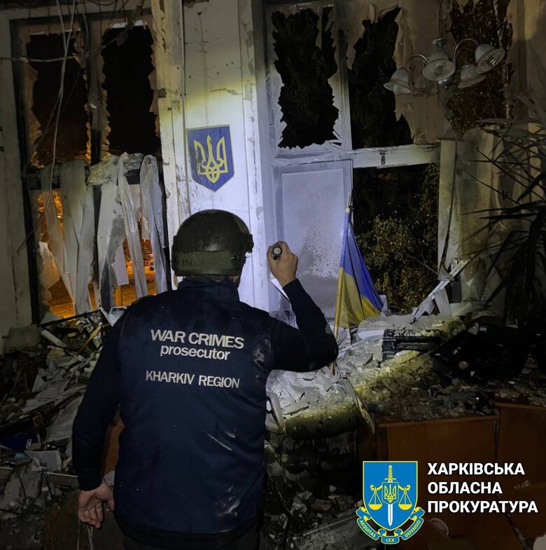 Держпром у Харкові після ворожого удару