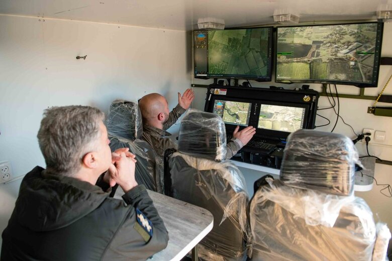 Ukrainian soldiers received 5 Poseidon UAV complexes and mobile control centers 03