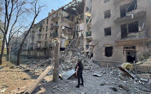 Russians attacked Kostiantynivka with aircraft and drones: two wounded, civilian infrastructure destroyed. PHOTOS