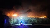 У Києві вночі спалахнула гімназія східних мов: жертв та постраждалих немає, - ДСНС. ВІДЕО+ФОТОрепортаж