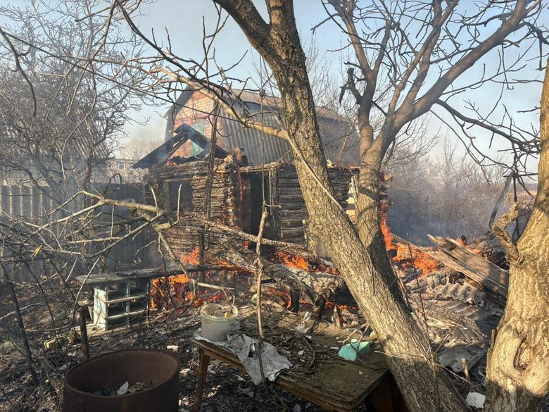 Shelling of Donetsk region on 12 March