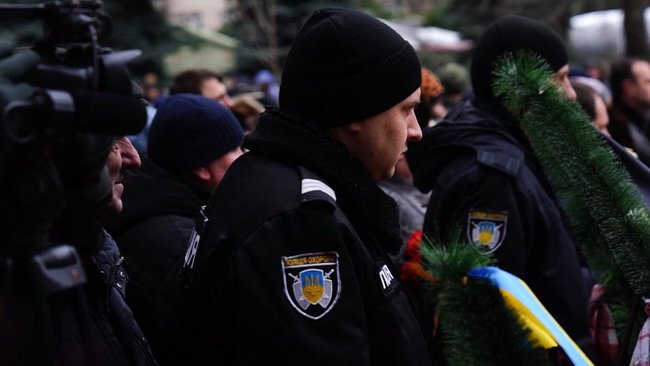 С погибшим в перестрелке полицейским Сергеем Пригариным простились в Одессе 21