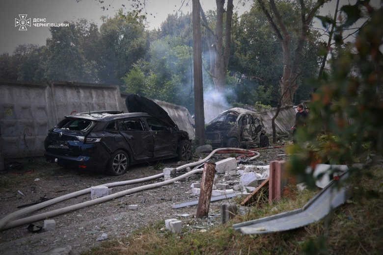 удар по Чернігову