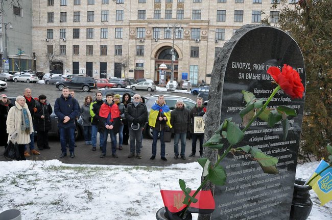 Шествие в память о Герое Небесной Сотни Сергее Нигояне состоялось в центре Киева 06