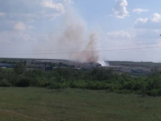 Під Миколаєвом горіло звалище. Пожежу локалізовано, - ДСНС 02