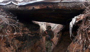 Invaders engage Ukraine troops with grenade launchers, heavy machine guns