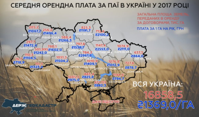 Стоимость аренды сельхозземель за год выросла на 25% 01