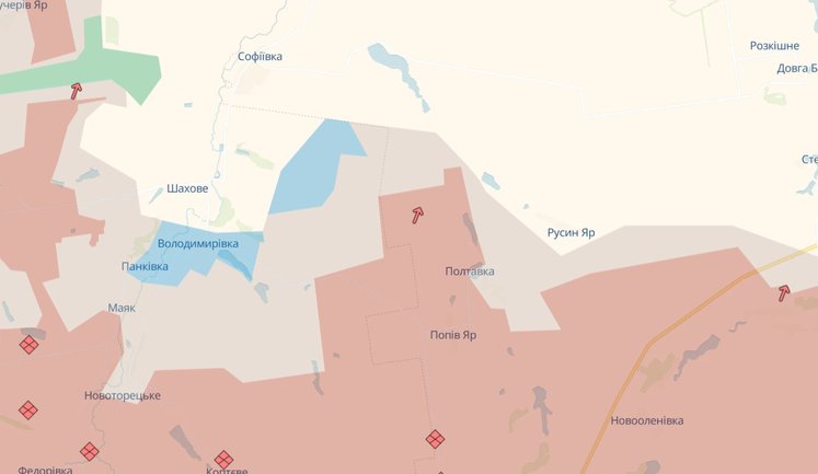 Ruscists repelled near Volodymyrivka. Enemy has advanced in three regions, - DeepState. MAP