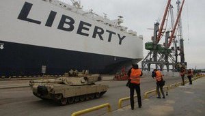 Atlantic Resolve Operation: American Abrams tanks and Bradley armored fighting vehicles arrived to Latvia. PHOTOS+VIDEO
