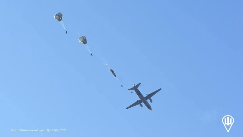 Paratroopers are being trained to use T-11 parachute systems