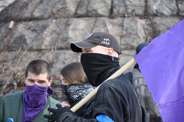 Police detains attackers of feminist rally held in downtown Kyiv 17 Police detains attackers of feminist rally held in downtown Kyiv 17