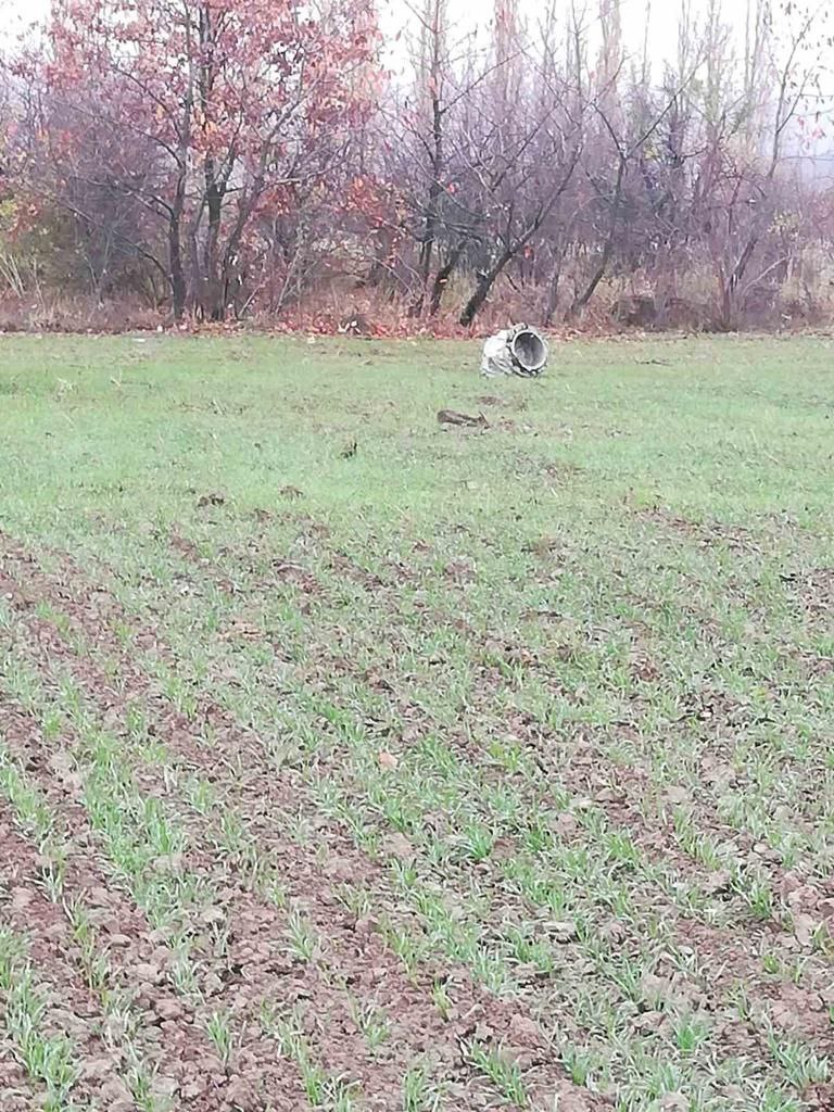 Наслідки падіння уламків російських ракет на Хмельниччині 03