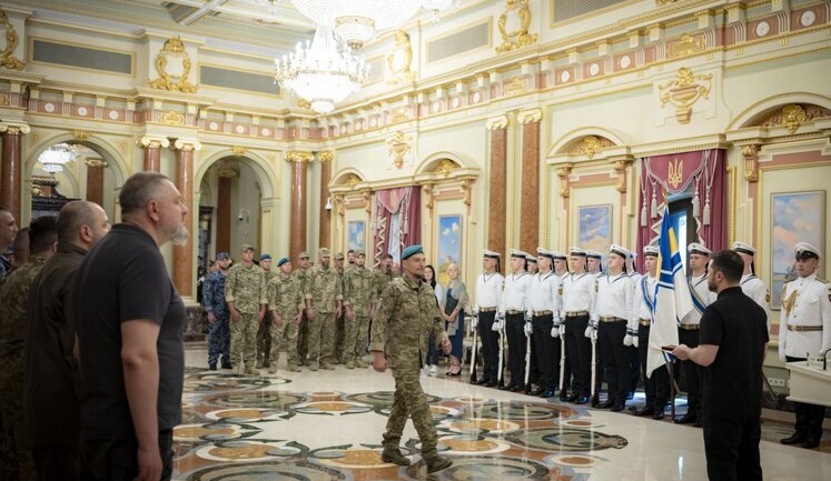 Зеленський відзначив воїнів нагородами з нагоди Дня ВМС ЗСУ. ФОТОрепортаж