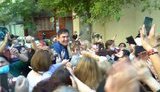 Саакашвілі в Греції атакував невідомий чоловік. ВIДЕО