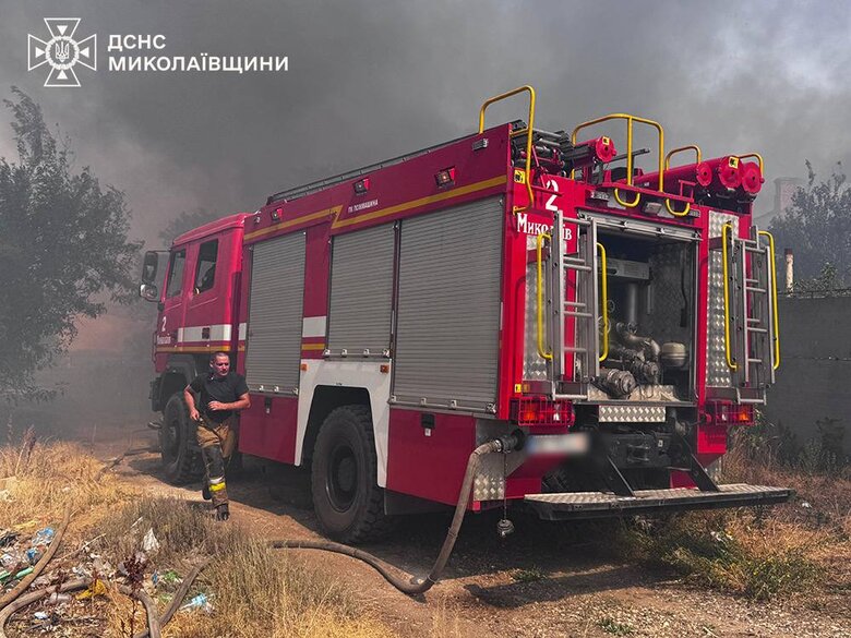 пожежі на Миколаївщині