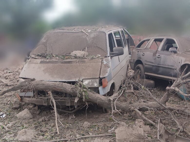Attack on Vysokoe in the Kherson region on 18 July