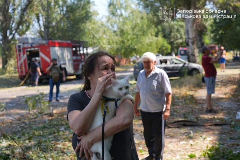 Обстріл Запоріжжя