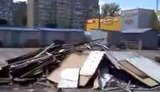Под шум "Лесного" в Киеве снесли еще один рынок. ФОТОрепортаж