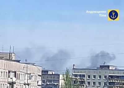 Explosions rang out again in occupied Mariupol 01