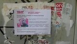 Киев обклеили фальшивыми листовками от имени Кличко против Тягнибока. ФОТОрепортаж
