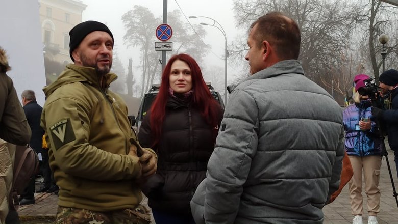 Свободу политзаключенным, - акция в поддержку пленников Кремля прошла в центре Киева 02