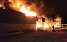 Пожар на предприятии на Харьковщине