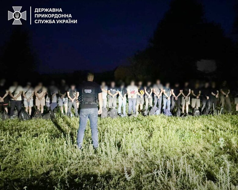 Група із 24 ухилянтів затримана на Одещині