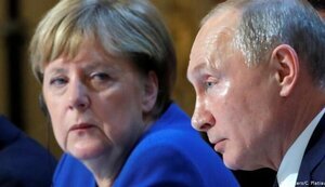 путин,меркель