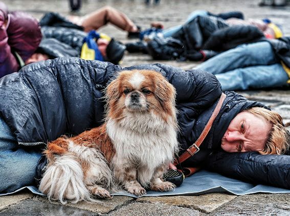 В Вене прошла акция в память жертв геноцида в Буче 10
