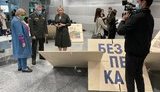 Выставку о сотрудничестве Украины и НАТО открыли в аэропорту Борисполь. ФОТОрепортаж