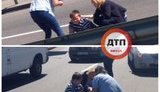 Водій збив дитину на пішохідному переході в Києві та втік. ФОТО