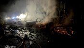 Атака РФ на Киев: в Голосеевском и Дарницком районах вспыхнули пожары