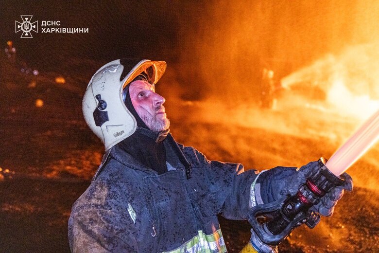 Чугуев после обстрела