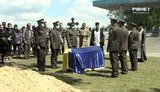 Із загиблим під час пожежі в бліндажі воїном 58-ї ОМПБр Василем Килюшиком попрощалися на Рівненщині. ВIДЕО