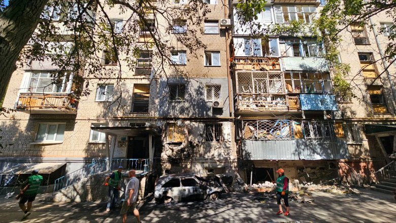 Последствия атаки РФ на Херсон 31 августа