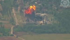 Повітряні сили знищили місце базування операторів БпЛА підрозділу "Рубікон" у Покровську. ВIДЕО