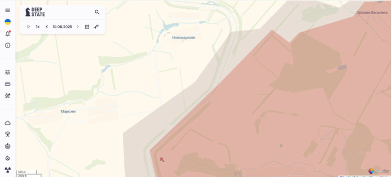 Novomarkove map