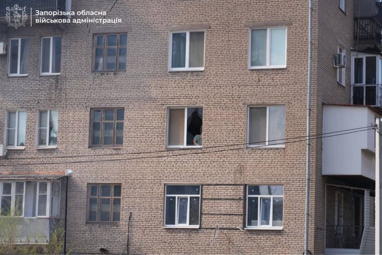 Удар по Запоріжжю 13 квітня