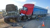 В Николаевской области фура въехала в колонну военных грузовиков. ФОТО