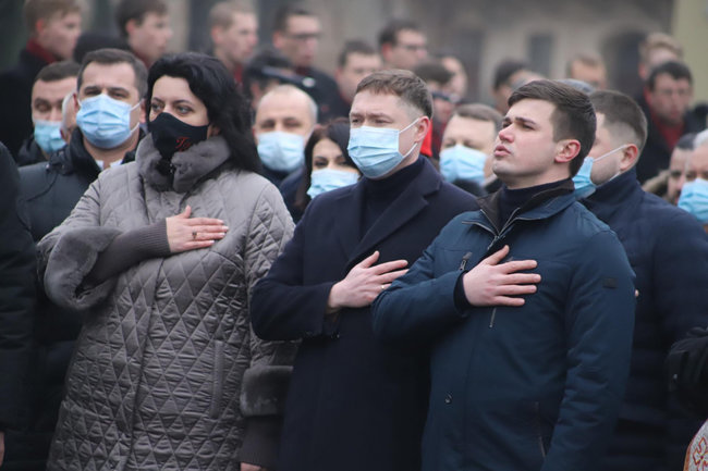 Во Львове отметили день рождения Бандеры 06