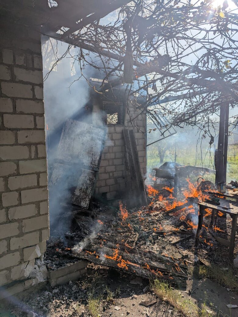 Consequences of Russian strikes on Donetsk region on 30 April 2025