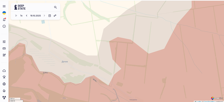 Dachne map