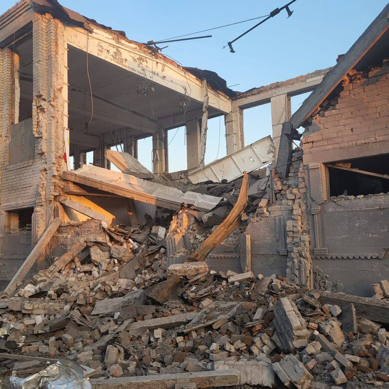 shelling of Ukraine