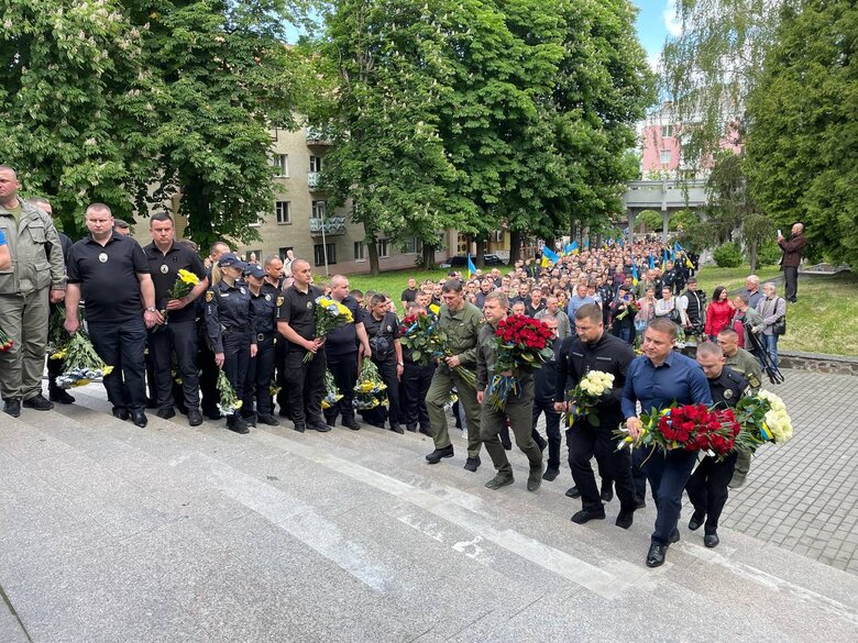 Rivne region took leave of five KORD members who died while on duty 06