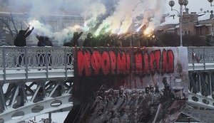 "Реформе пришел полный Паскал", - активисты протестуют на Майдане в Киеве против возвращения на службу одного из руководителей МВД времен Януковича. ВИДЕО+ФОТОрепортаж