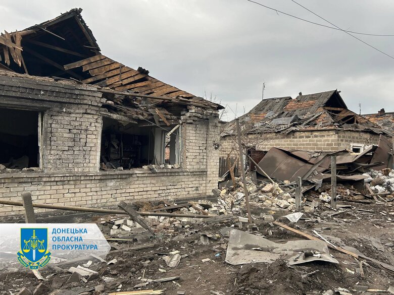 Наслідки обстрілу Селидового